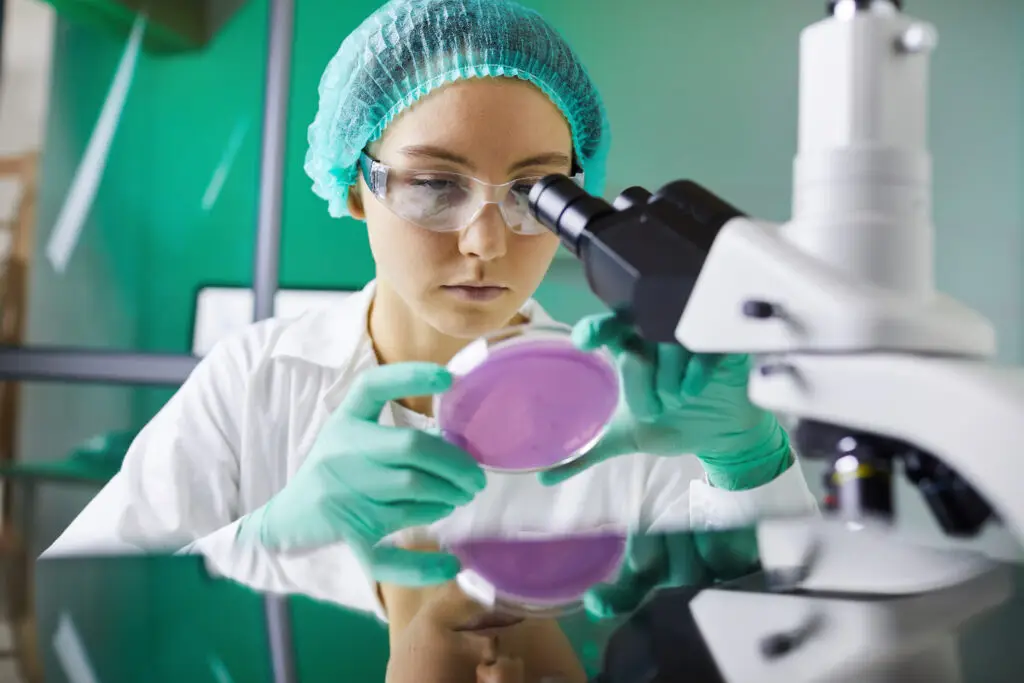 Microbiological analysis in accredited laboratory